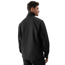 4F Softshell Jacket M284 Softshell (Stand-up collar, water-repellent) black Men's