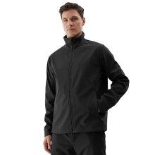 4F Softshell Jacket M284 Softshell (Stand-up collar, water-repellent) black Men's