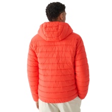 4F Winter Padded Jacket M484 Down Jacket with Hood (warm thanks to down filling) orange/red men's