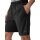 4F Training Shorts FNK M697 (quick-drying, 4FDry technology) black men's