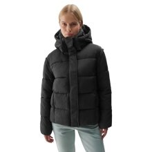 4F Winter Down Jacket 2in1 F470 and Zip-In Gilet (warm, water-repellent) black ladies