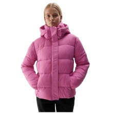 4F Winter Down Jacket 2in1 F470 and Zip-In Gilet (warm, water-repellent) pink ladies