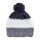 4F Winter Hat (Pom Pom) M461 Cap - grey/white/dark blue