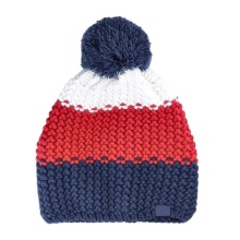 4F Winter Hat (Pom Pom) M461 Cap - red/white/dark blue