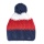 4F Winter Hat (Pom Pom) M461 Cap - red/white/dark blue