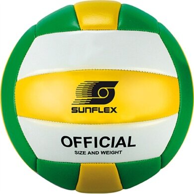 Sunflex Volleyball Sunflash - white/yellow/green - 1 piece