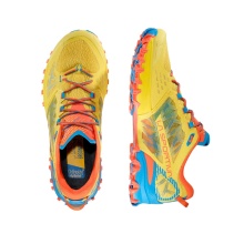 La Sportiva Trail Running Shoes Bushido III 2024 yellow/blue/red men's