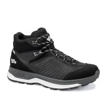 Hanwag Winter Hiking Shoes Bluerstrait ES (Nubuck and Suede Leather, Waterproof) Black Men