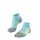 Falke Running Sock RU4 Cool Short (medium cushioning + cooling) turquoise/grey Women - 1 Pair