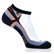 Rohner Running Sock R-Power white/orange Men