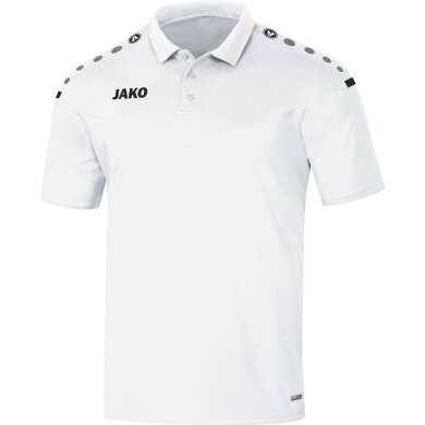 JAKO Sport-Polo Champ 2.0 (100% Polyester) white Kids