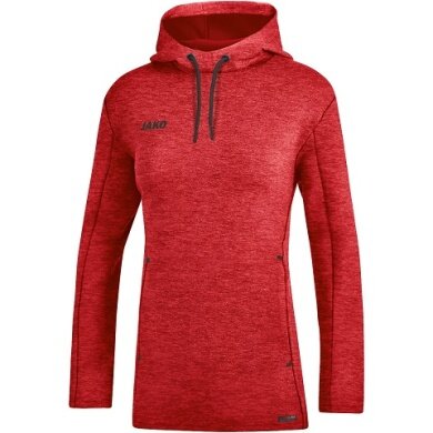 JAKO Hoodie Premium Basics (Double-Tech-Knit) red Women