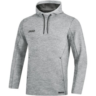 JAKO Hoodie Premium Basics (Double-Tech-Knit) light grey Men