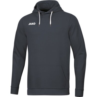 JAKO Hoodie Base Hoodie (70% Organic Cotton) Anthracite Grey Men