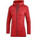 JAKO Hooded Jacket Premium Basics (Double-Tech-Knit) red Women