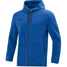 JAKO Hooded Jacket Premium Basics (Double-Tech-Knit) royal blue Men