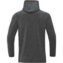 JAKO Hooded Jacket Premium Basics (Double-Tech-Knit) Anthracite Grey Men