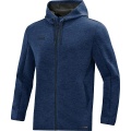 JAKO Hooded Jacket Premium Basics (Double-Tech-Knit) Navy Men