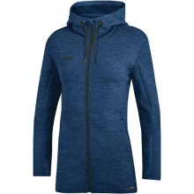 JAKO Hooded Jacket Premium Basics (Double-Tech-Knit) Navy Blue Women