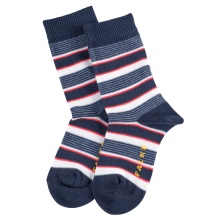 Falke Day Sock Mixed Stripe navy/multicoloured Children - 1 Pair