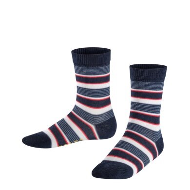 Falke Day Sock Mixed Stripe navy/multicoloured Children - 1 Pair