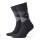 Burlington Daily Sock Preston (soft material quality) anthracite/grey Men - 1 Pair