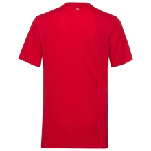 Head T-shirt Club Technical Red Men