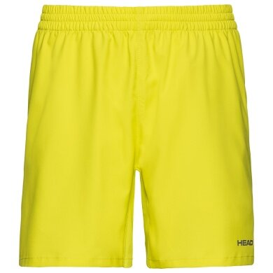 Head Tennis Shorts Club Short Yellow Men's