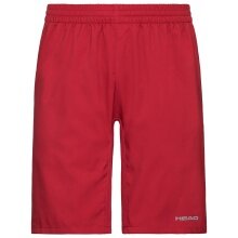 Head Tennis Shorts Bermuda Club Short Red Men's