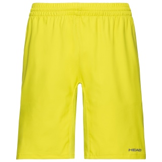 Head Tennis Shorts Bermuda Club Short Yellow Men's