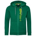 Head Hoodie with Hood Club Fynn Fullzip green Men