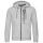 Head Hoodie with Hood Club Fynn Fullzip light grey Men