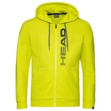 Head Hoodie with Hood Club Fynn Fullzip yellow Men