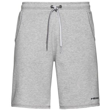 Head Tennis Shorts Bermuda Club Jacob Short Light Grey Men's