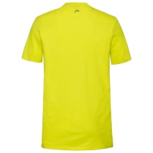 Head Tennis T-shirt Club Carl Yellow Men's