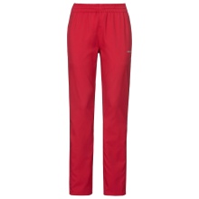 Head Tennis Trousers Pant Club (UV Protection) Long Red Ladies