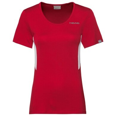 Head Tennis Shirt Club Technical Red Women