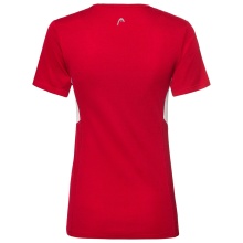 Head Tennis Shirt Club Technical Red Women