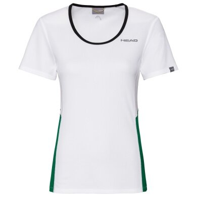 Head Tennis Shirt Club Technical white/green Women