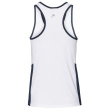 Head Tennis Tank Club white/dark blue Women