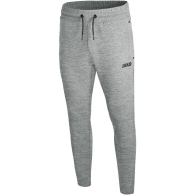 JAKO Jogging Pants Premium Basics -Melange-Optic- light grey Men