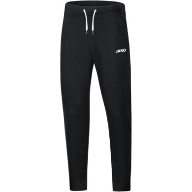 JAKO Leisure/Jogging Trousers (70% Cotton) Base long black Children