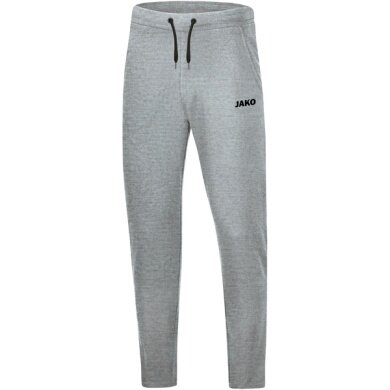 JAKO Leisure/Jogging Trousers Base (70% Cotton) long light grey Men