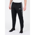 JAKO Training Pants Active (100% Polyester) long black/white Men