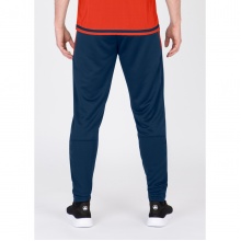 JAKO Training Pants Active (100% Polyester) long navy blue/orange Men