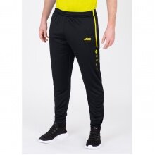 JAKO Training Pants Active (100% Polyester) long black/neon yellow Men