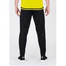 JAKO Training Pants Active (100% Polyester) long black/neon yellow Boys