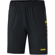 JAKO Training Shorts Short Premium Champ 2.0 short black/yellow Men