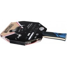 Butterfly Table Tennis Racket Dimitrij Ovtcharov Platin - Pan Asia Rubber with a 1.7mm Sponge - 1 Racket