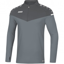 JAKO Sport Long Sleeve Shirt Champ 2.0 (100% Polyester) Grey Kids